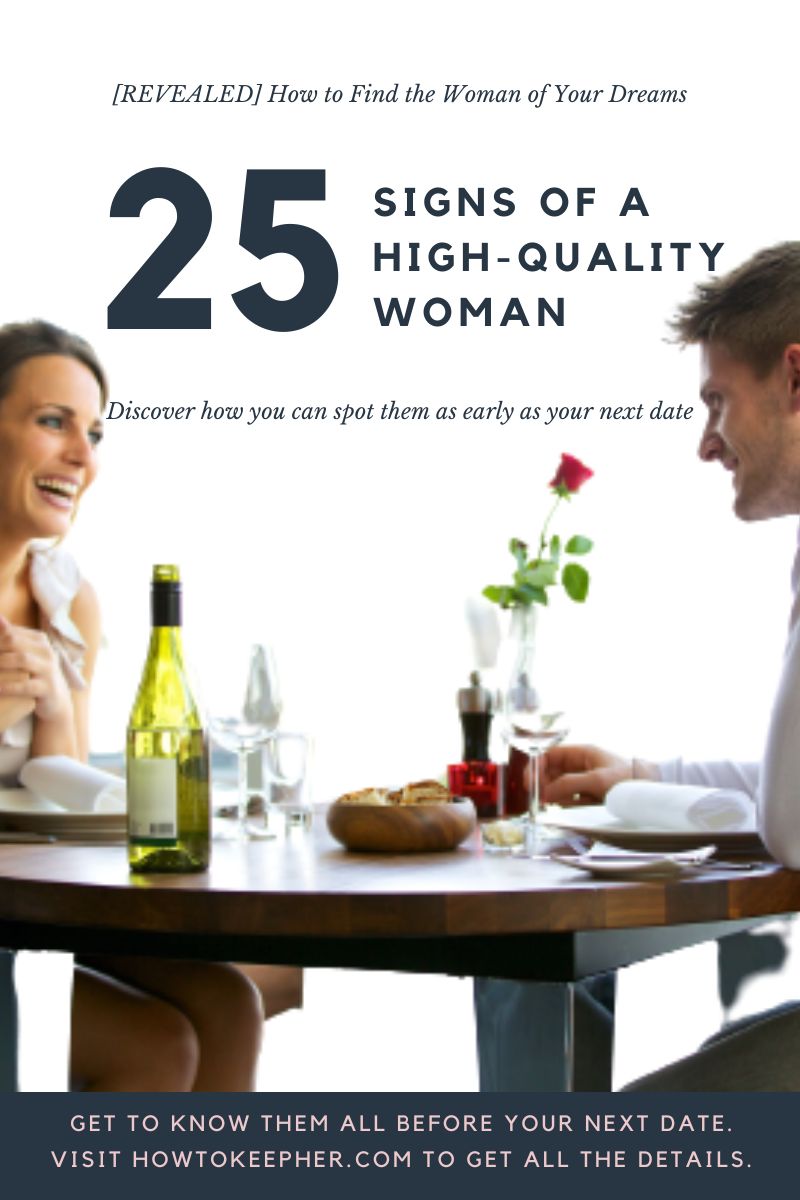 25 Signs of a High-Quality Woman