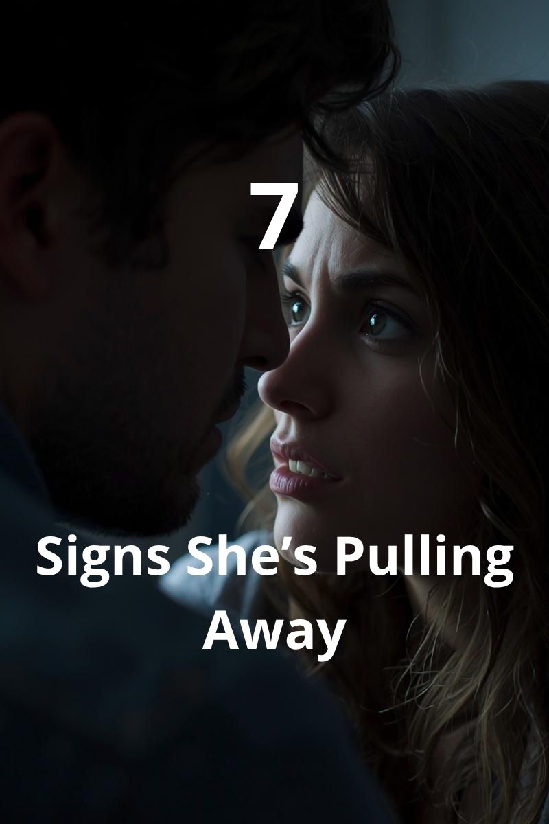 man and woman looking at each other,